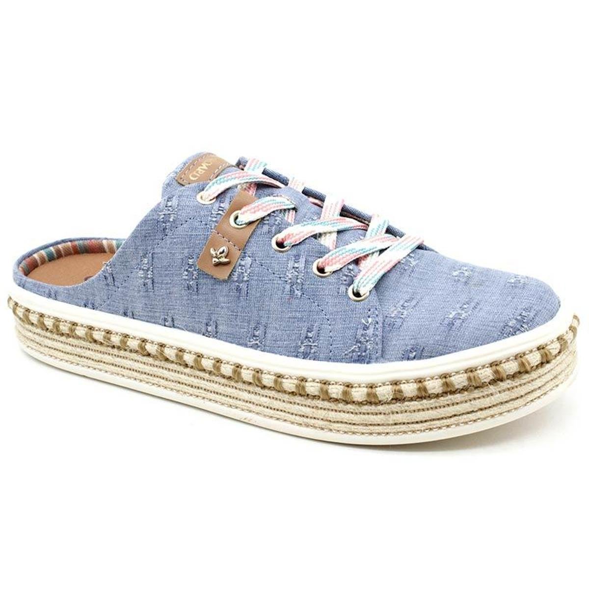 tenis mule cravo e canela